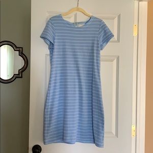 Sail to sable STS shift dress blue and aqua.